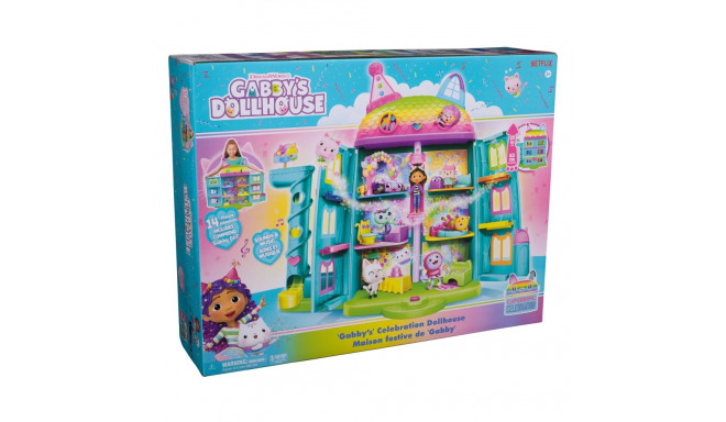 GABBY´S DOLLHOUSE mängukomplekt Gabby´s nukumaja Celebration