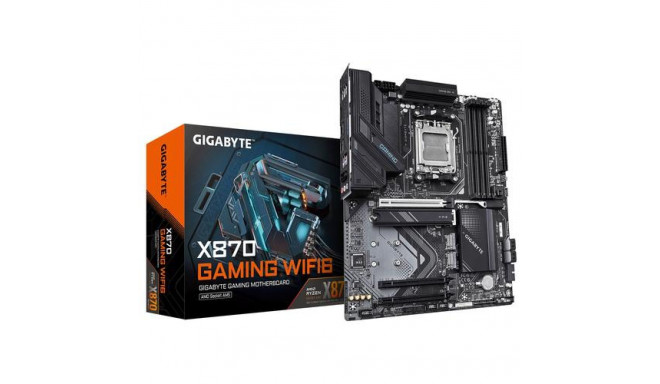 GIGABYTE X870 GAMING WIFI6 Motherboard - Supports AMD Ryzen 9000 CPUs, 8+2+2 phases VRM, up to 8000M