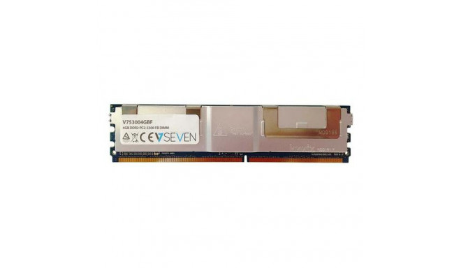 V7 4GB DDR2 PC2-5300 667Mhz SERVER FB DIMM Server Memory Module - V753004GBF