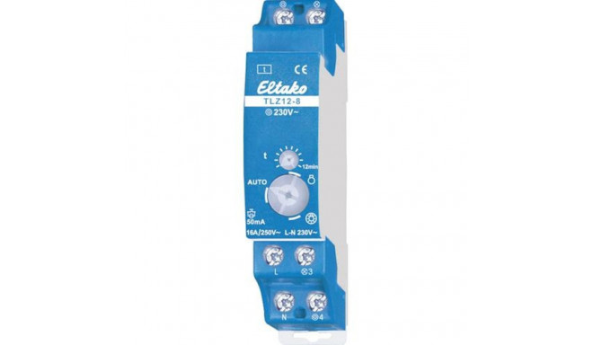 Eltako TLZ12-8 electrical switch Time switch 1P Blue