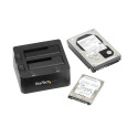 StarTech.com Dual-Bay USB 3.0 to SATA Hard Drive Docking Station, USB Hard Drive Dock, External 2.5/