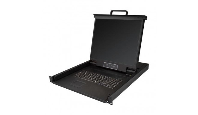 StarTech.com Rackmount KVM Console - Single Port VGA KVM with 19&quot; LCD Monitor for Server Ra
