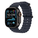 Apple 49mm Navy Ocean Band - Black Titanium Finish