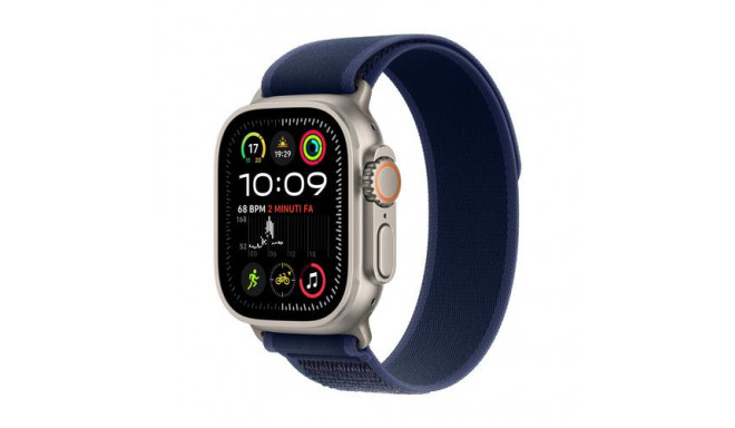 Apple Watch Ultra 2 GPS + Cellular 49mm Natural Titanium Case with Blue Trail Loop - M/L