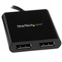 StarTech.com USB-C to Dual DisplayPort 1.2 Adapter, USB Type-C Multi-Monitor MST Hub, Dual 4K 30Hz/1