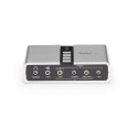 StarTech.com 7.1 USB Audio Adapter External Sound Card with SPDIF Digital Audio