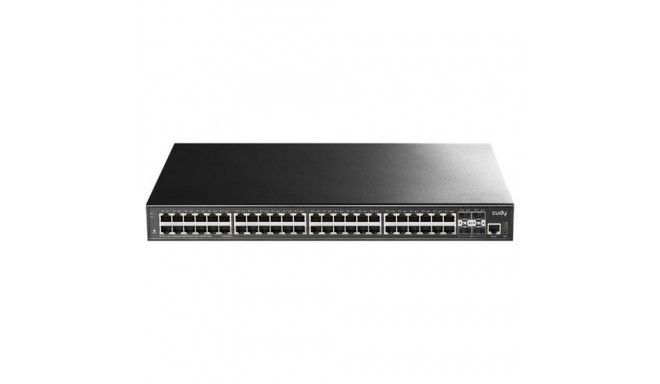 Cudy GS5048S4 network switch Managed L3 Gigabit Ethernet (10/100/1000) Black