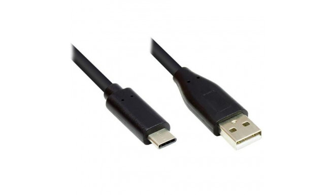 Alcasa GC-M0118 USB cable USB 2.0 2 m USB A USB C Black