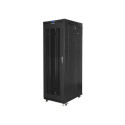 Lanberg FF01-8227-23BL rack cabinet 27U Freestanding rack Black