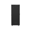 Lanberg FF01-8227-23BL rack cabinet 27U Freestanding rack Black