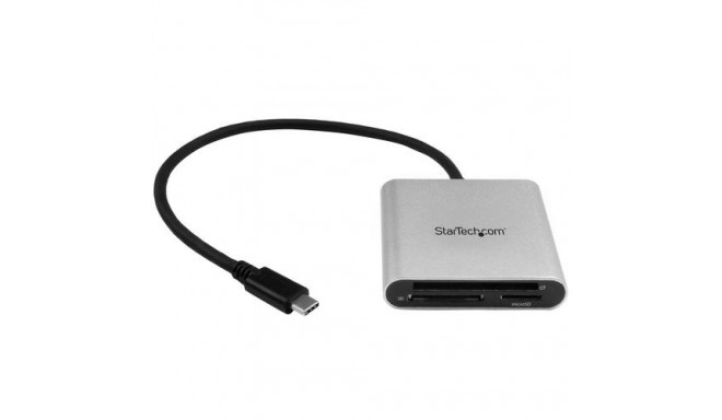 StarTech.com USB 3.0 Flash Memory Multi-Card Reader / Writer with USB-C - SD, microSD, CompactFlash
