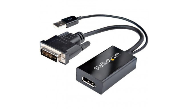 StarTech.com DVI to DisplayPort Adapter - USB Power - 1920 x 1200 - DVI to DisplayPort Converter - V