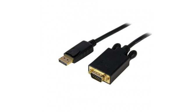 StarTech.com 6ft (1.8m) DisplayPort to VGA Cable - Active DisplayPort to VGA Adapter Cable - 1080p V