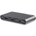 StarTech.com USB C Dock - 4K Dual Monitor DisplayPort - Mini Laptop Docking Station - 100W Power Del