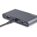 StarTech.com USB C Dock - 4K Dual Monitor DisplayPort - Mini Laptop Docking Station - 100W Power Del