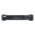 ATEN 4-Port USB 3.1 Gen 1 4K DisplayPort 1.2 KVMP™ Switch with Audio (KVM cables included)