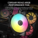 Corsair RS140 ARGB Computer case Fan 14 cm Black 2 pc(s)