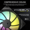 Corsair RS140 ARGB Computer case Fan 14 cm Black 2 pc(s)