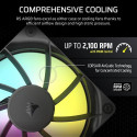 Corsair RS120 ARGB Computer case Fan 12 cm Black 3 pc(s)