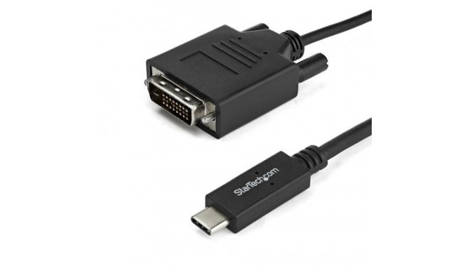 StarTech.com 6.6 ft. (2m) USB-C to DVI Cable - 1920 x 1200 - Black