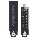 Apricorn ASK3-NXC-8GB USB flash drive USB Type-C 3.2 Gen 1 (3.1 Gen 1) Black