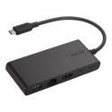 ASUS Dock 4K Wired USB 3.2 Gen 2 (3.1 Gen 2) Type-C Black