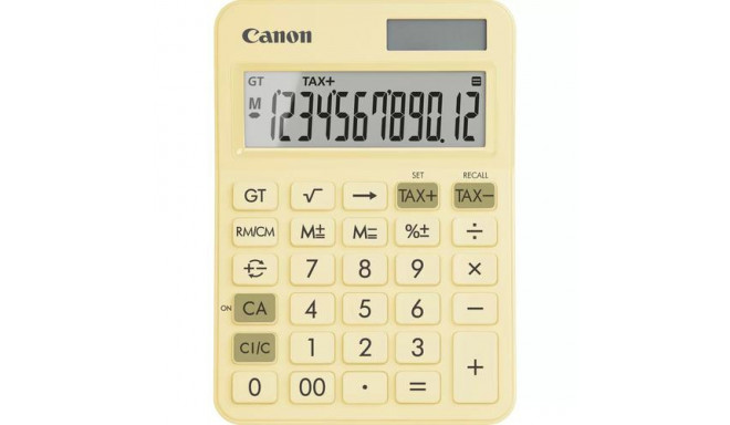 Canon LS-125KB calculator Desktop Basic Yellow