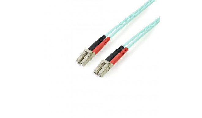 StarTech.com 3m (10ft) LC/UPC to LC/UPC OM4 Multimode Fiber Optic Cable, 50/125µm LOMMF/VCSEL Zipcor