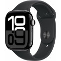 Apple Watch 10 GPS 46mm Sport Band, jet black/black (MWWP3ET/A)