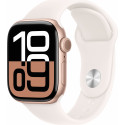 Apple Watch 10 GPS 42mm Sport Band, rose gold/light blush (MWWJ3ET/A)