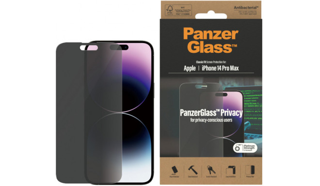 PanzerGlass protector glass Privacy Apple iPhone 14 Pro Max