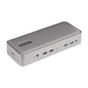 StarTech.com Dual-Laptop USB-C KVM Docking Station, Dual Monitor 4K 60Hz DisplayPort Dock, 5-Port US