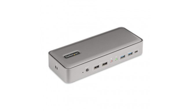 StarTech.com Dual-Laptop USB-C KVM Docking Station, Dual Monitor 4K 60Hz DisplayPort Dock, 5-Port US