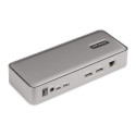 StarTech.com Dual-Laptop USB-C KVM Docking Station, Dual Monitor 4K 60Hz DisplayPort Dock, 5-Port US
