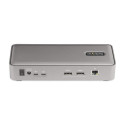 StarTech.com Dual-Laptop USB-C KVM Docking Station, Dual Monitor 4K 60Hz DisplayPort Dock, 5-Port US