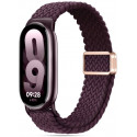 Tech-Protect watch strap NylonMag Xiaomi Smart Band 8/9, dark cherry