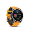 Garmin fenix 8 3.56 cm (1.4&quot;) AMOLED 47 mm Digital 454 x 454 pixels Touchscreen Graphite Wi