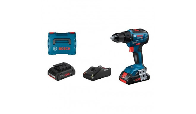 Bosch GSR 18V-55 Professional - Bohrer/Schrauber - schnurlos 1800 RPM Black, Blue