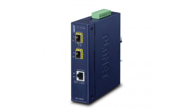 PLANET IGT-1205AT network media converter 1000 Mbit/s Blue