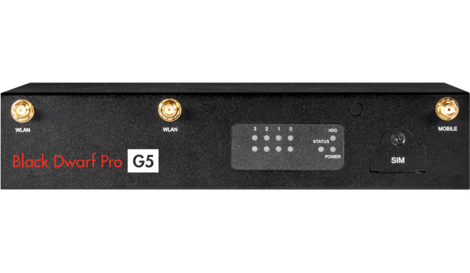 Securepoint Black Dwarf Pro G5 hardware firewall Desktop 2.83 Gbit/s