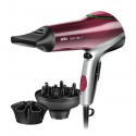 Braun HD770 hair dryer 2200 W Red, Silver