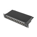 Lanberg PPF5-9012-B patch panel 1U