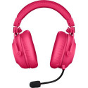 Logitech G PRO X 2 Headset Wired &amp; Wireless Head-band Gaming Bluetooth Magenta