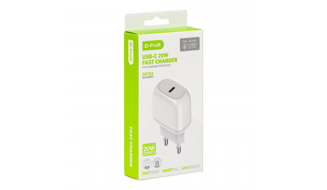 D-Fruit laadija 20W USB-C DF125