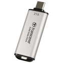 Transcend SSD ESD300S        2TB USB-C silver