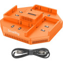 SMALLRIG 4837 NP-F 4-CHANNEL CAMERA BATTERY CHARGER