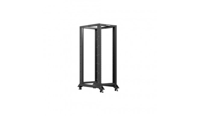 OPEN RACK 19" 32U 600X1000 BLACK LANBERG (FLAT PACK)