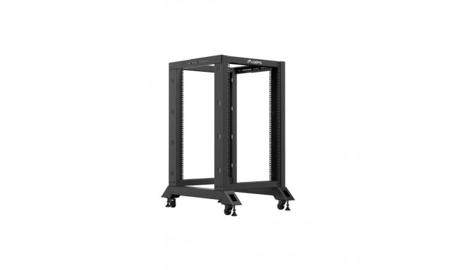 OPEN RACK 19" 18U 600X800 BLACK LANBERG