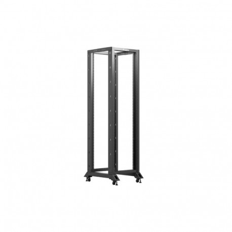 OPEN RACK 19" 42U 600X800 BLACK LANBERG V2