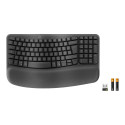 LOGITECH Wave Keys for Business Keyboard wireless Bluetooth 5.1 LE QWERTY graphite (PAN)